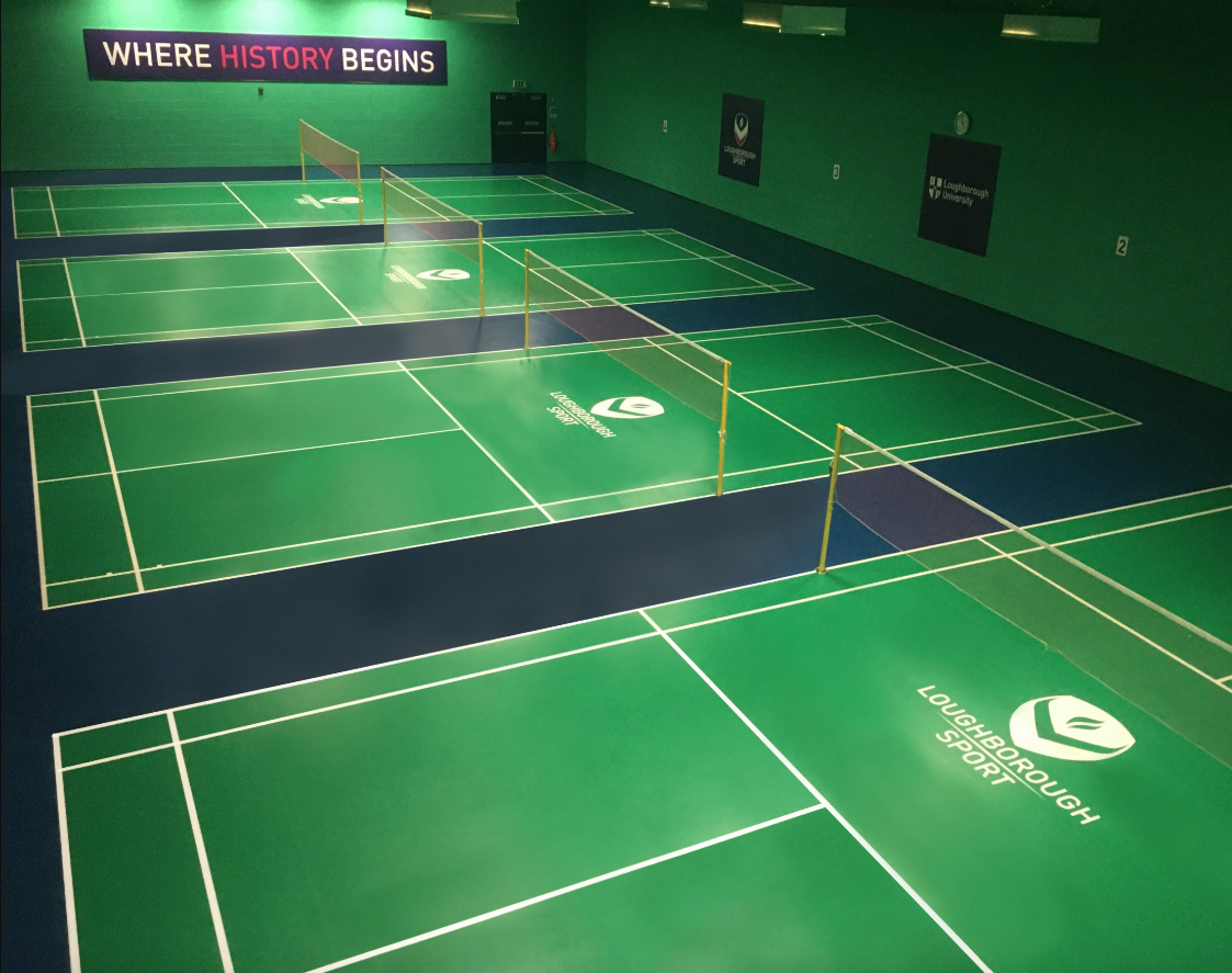 Gerflor Sports Flooring Loughborough University Badminton Centre 1