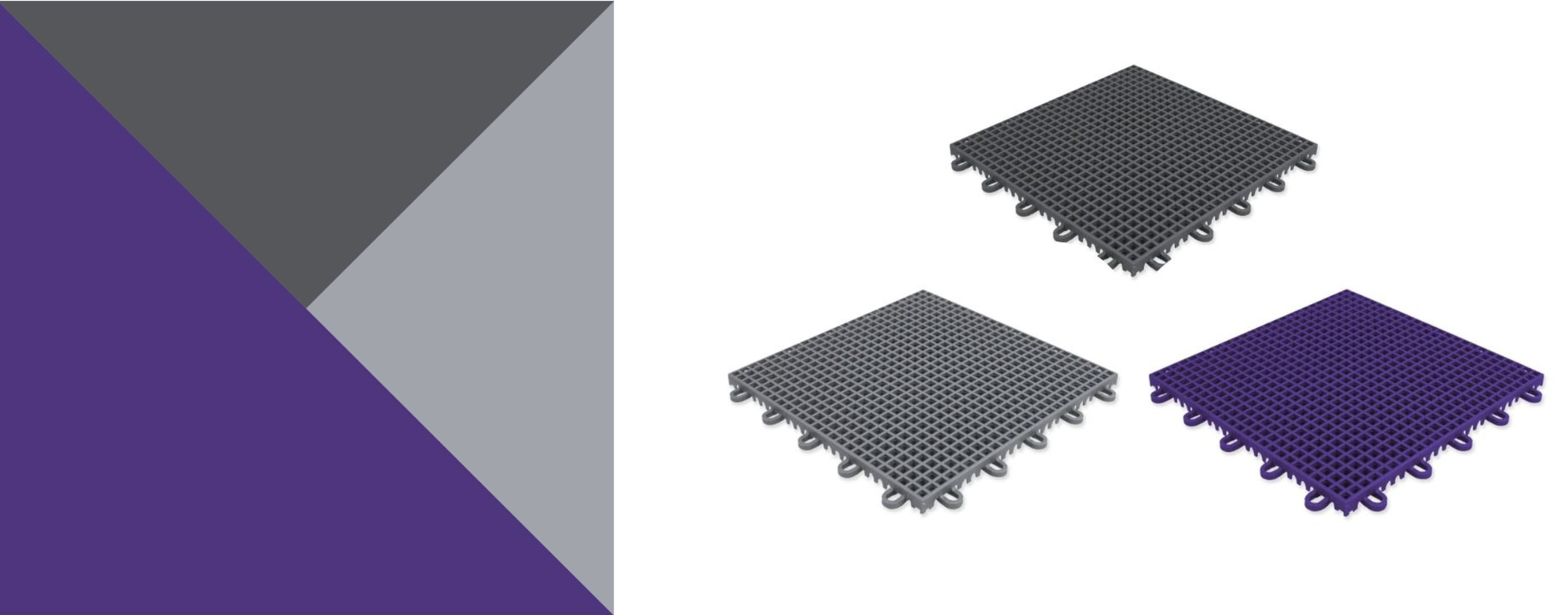 Pickleball purple grey swatch colours