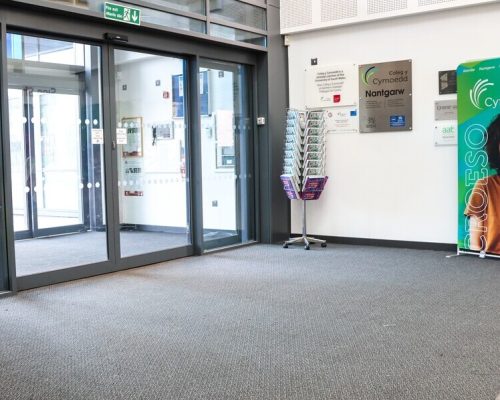 Gerflor Sports Flooring Coleg y Cymoedd - Nantgarw Campus &